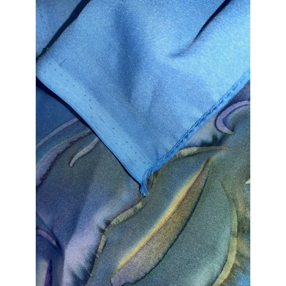 Sarong‎ Beach Wrap Dolphins Shawl Scarf Wall Decor Vibrant Blue Pink 43x72